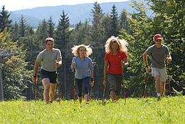 Nordic Walking Fitness Urlaub Fichtelgebirge Bayern